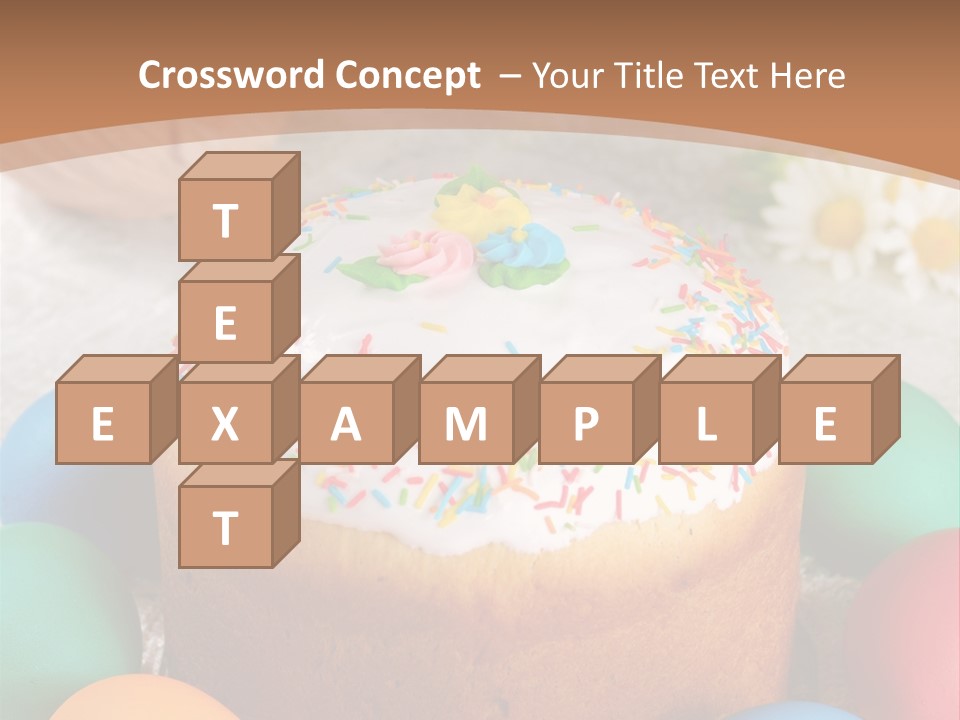 Cake Traditional Icing PowerPoint Template