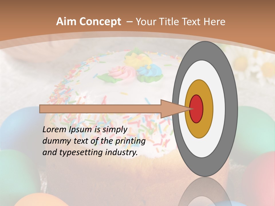 Cake Traditional Icing PowerPoint Template