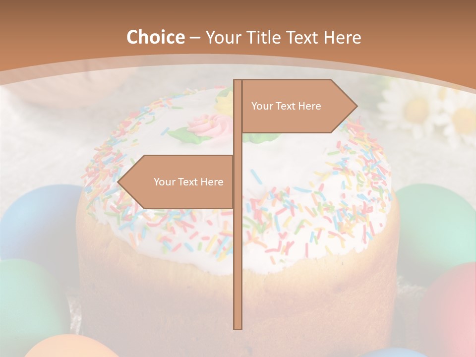 Cake Traditional Icing PowerPoint Template