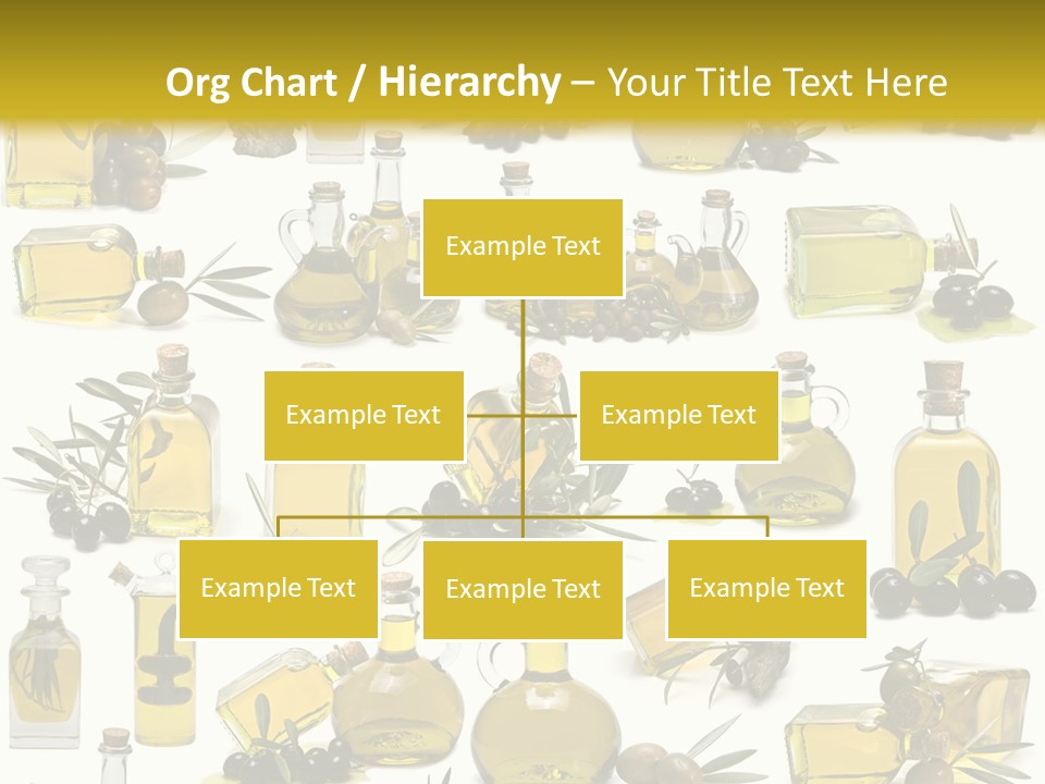 Container Ingredient Olive Oil PowerPoint Template