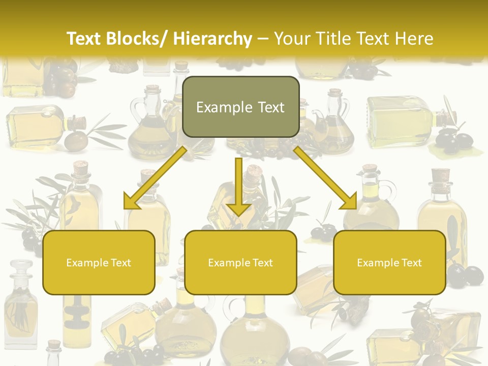 Container Ingredient Olive Oil PowerPoint Template