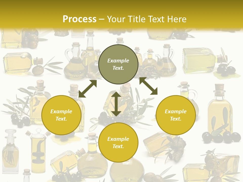 Container Ingredient Olive Oil PowerPoint Template