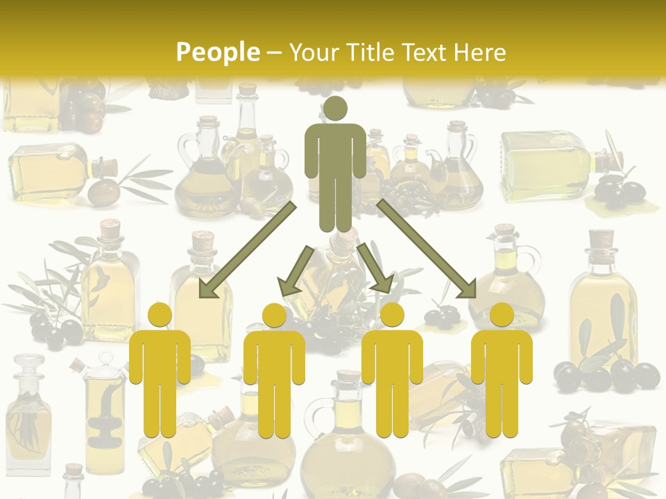 Container Ingredient Olive Oil PowerPoint Template