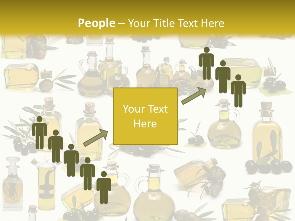 Container Ingredient Olive Oil PowerPoint Template