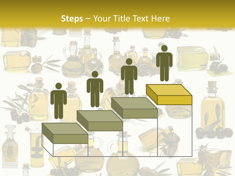 Container Ingredient Olive Oil PowerPoint Template