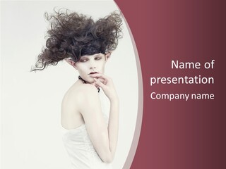 Skin Heroine Beautiful PowerPoint Template