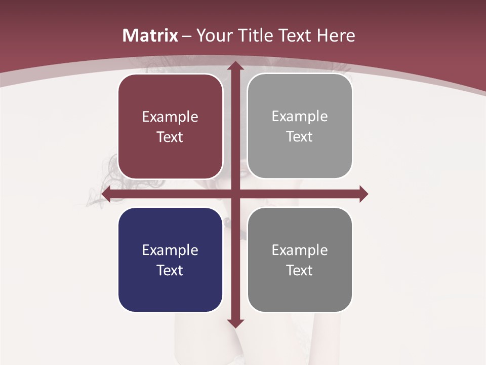 Skin Heroine Beautiful PowerPoint Template