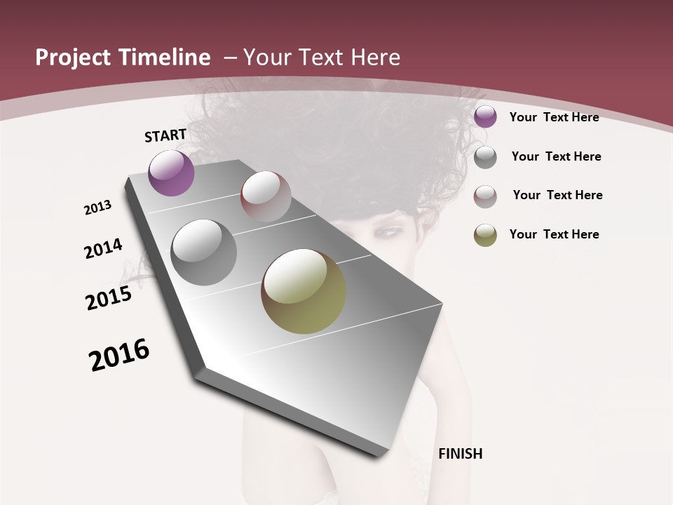 Skin Heroine Beautiful PowerPoint Template