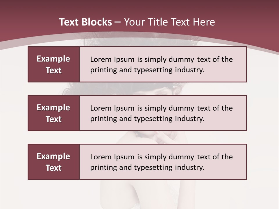 Skin Heroine Beautiful PowerPoint Template