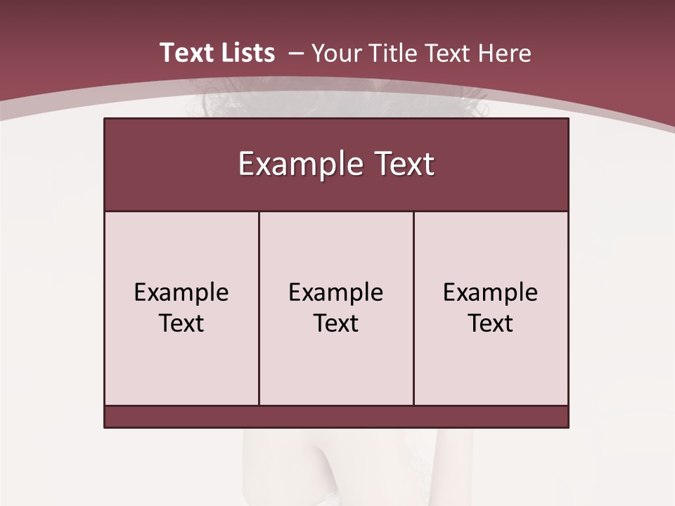 Skin Heroine Beautiful PowerPoint Template