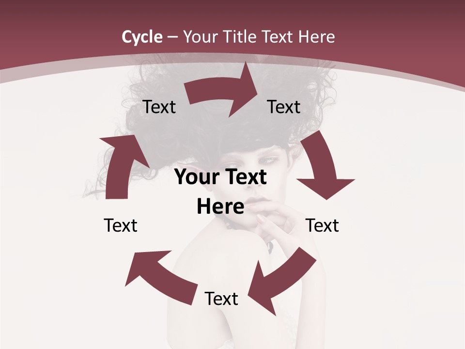 Skin Heroine Beautiful PowerPoint Template