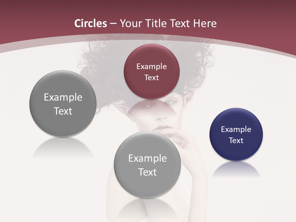 Skin Heroine Beautiful PowerPoint Template