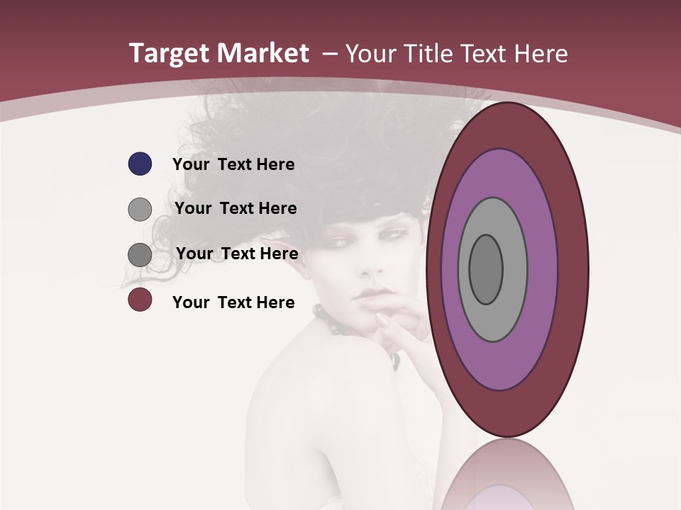 Skin Heroine Beautiful PowerPoint Template