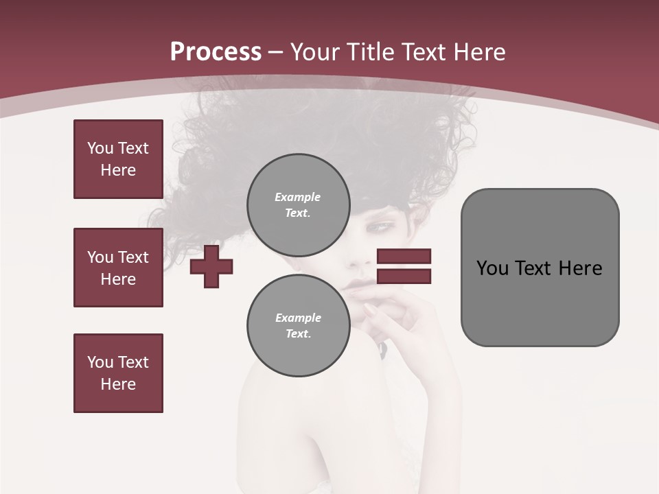Skin Heroine Beautiful PowerPoint Template