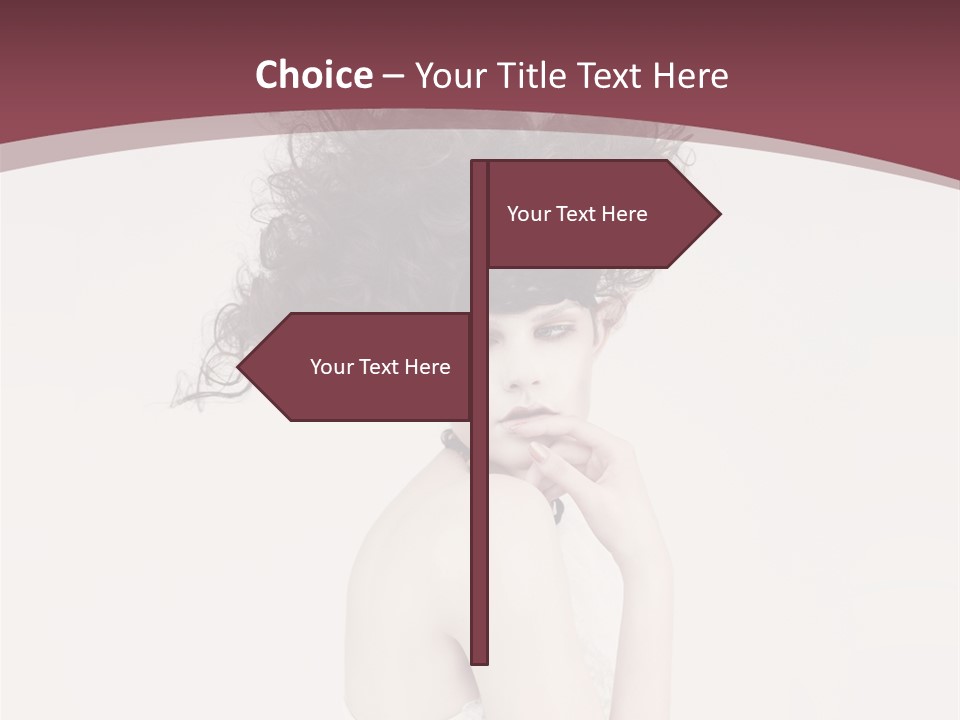 Skin Heroine Beautiful PowerPoint Template