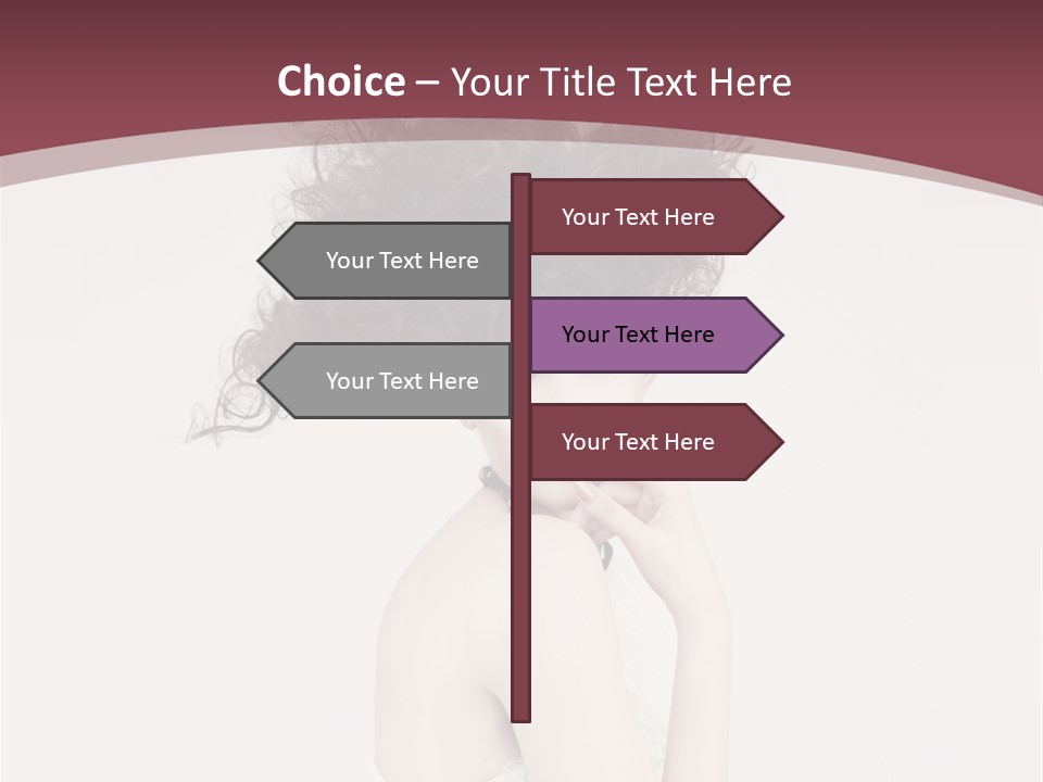 Skin Heroine Beautiful PowerPoint Template