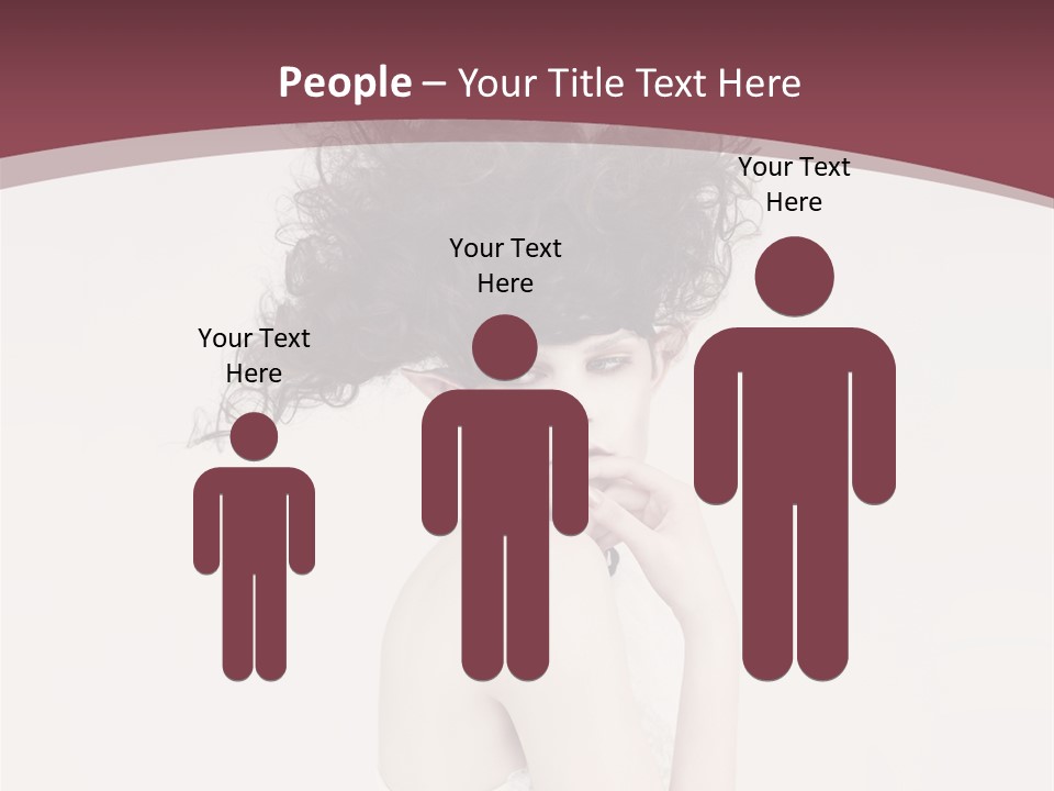 Skin Heroine Beautiful PowerPoint Template