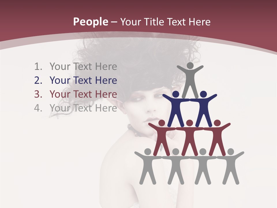 Skin Heroine Beautiful PowerPoint Template