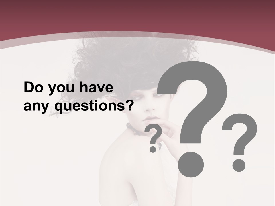 Skin Heroine Beautiful PowerPoint Template