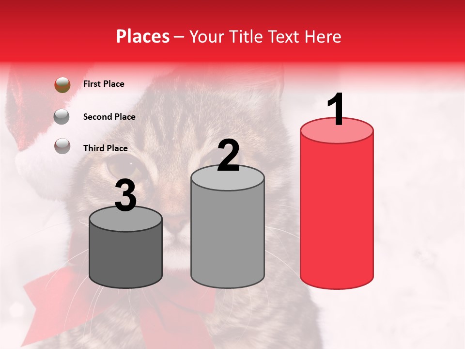 Decoration Postcard Xmas PowerPoint Template