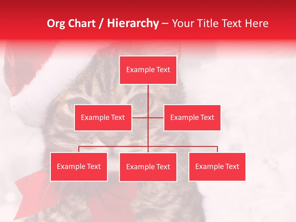 Decoration Postcard Xmas PowerPoint Template