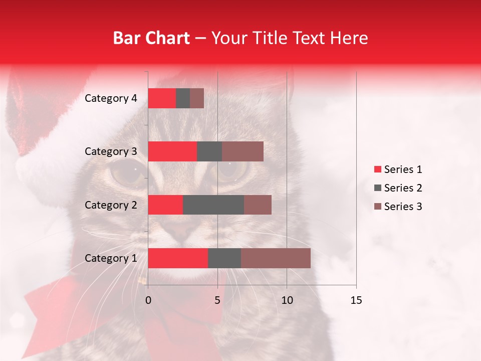 Decoration Postcard Xmas PowerPoint Template