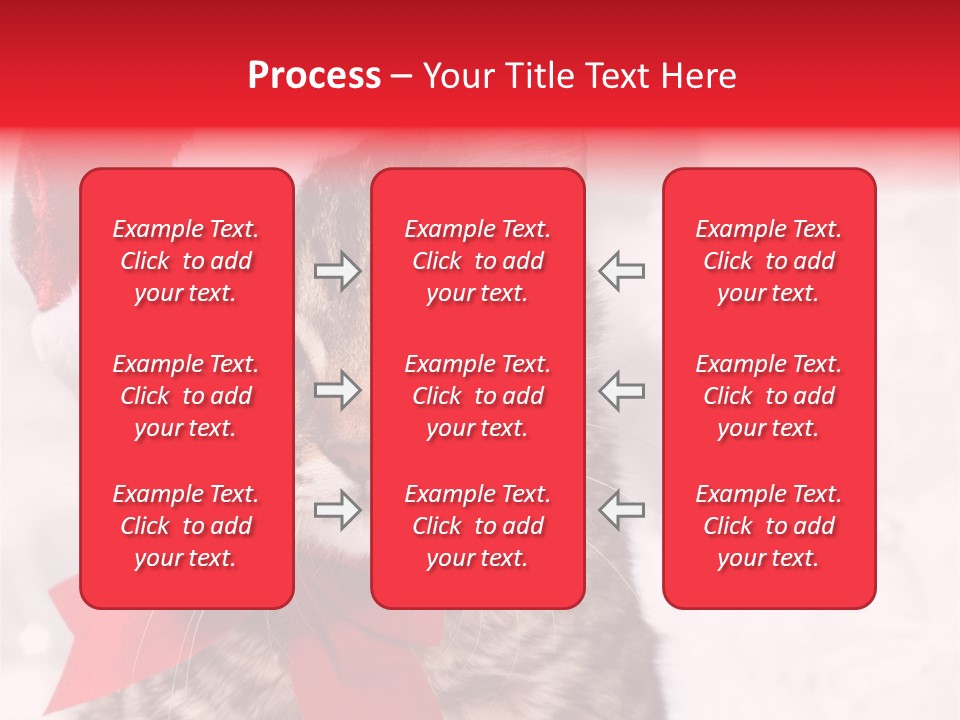 Decoration Postcard Xmas PowerPoint Template