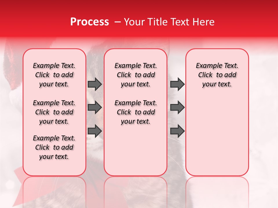 Decoration Postcard Xmas PowerPoint Template