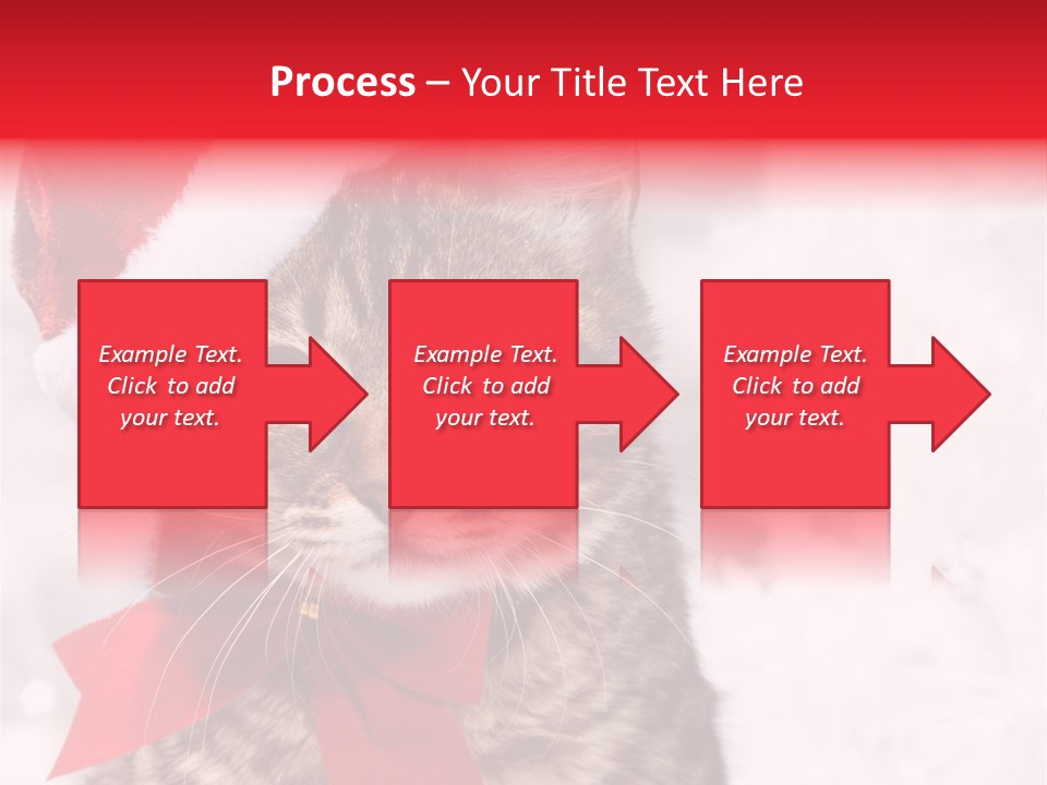 Decoration Postcard Xmas PowerPoint Template