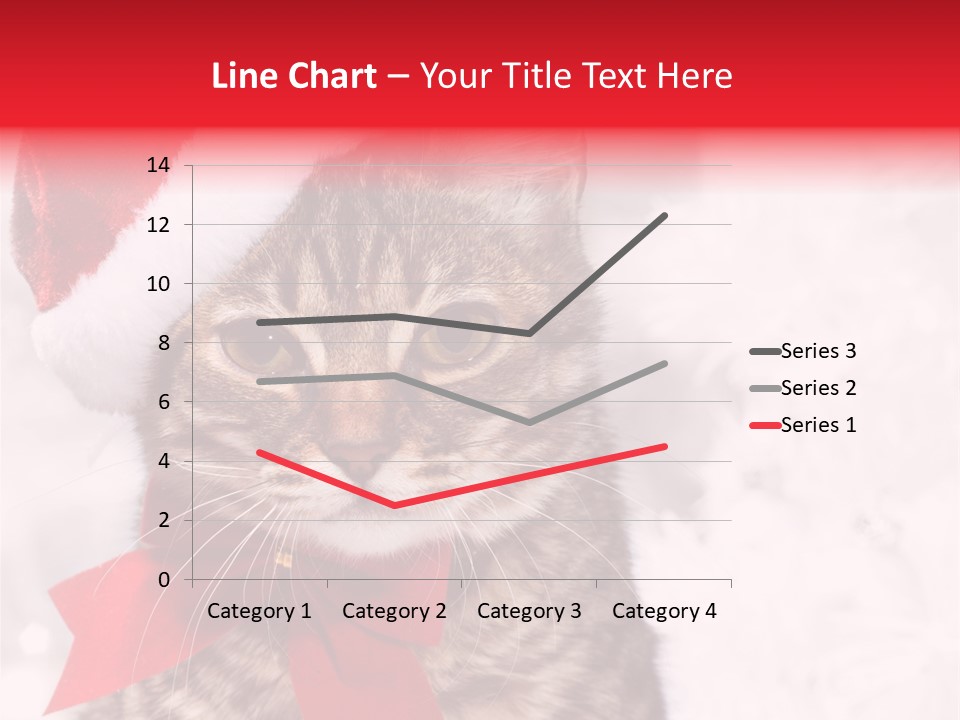 Decoration Postcard Xmas PowerPoint Template