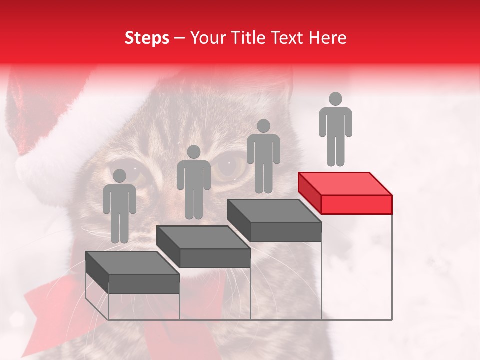 Decoration Postcard Xmas PowerPoint Template