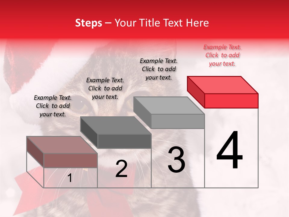 Decoration Postcard Xmas PowerPoint Template