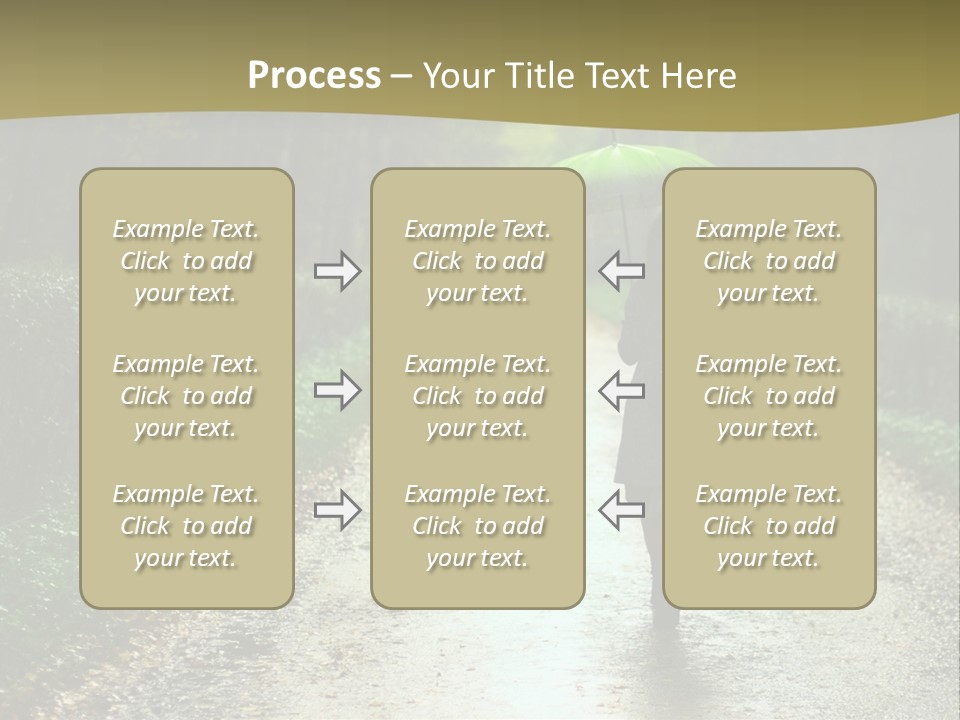 Hair Female Red PowerPoint Template