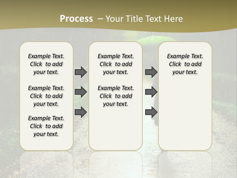 Hair Female Red PowerPoint Template