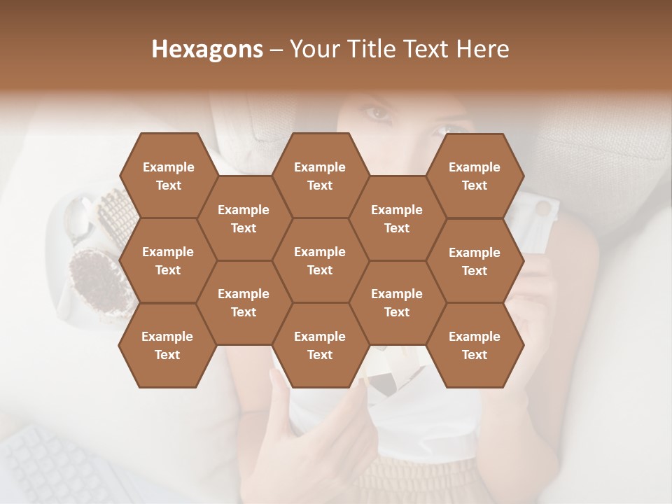 Tasty Attractive Caucasian PowerPoint Template