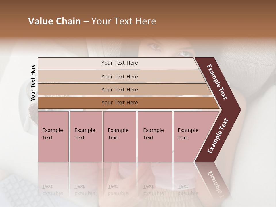 Tasty Attractive Caucasian PowerPoint Template