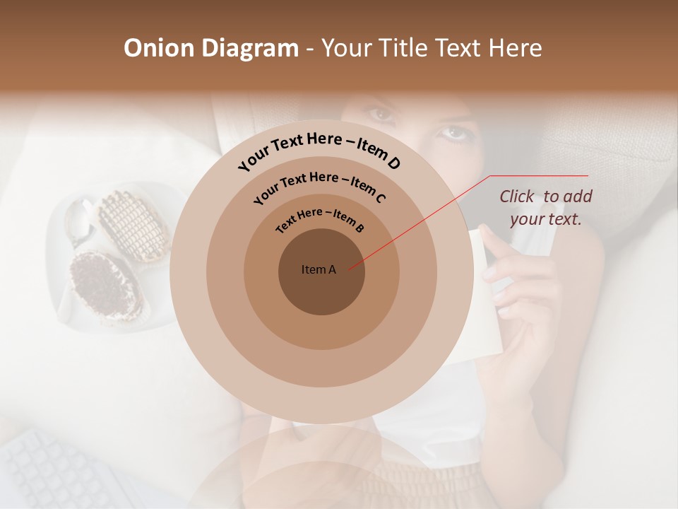 Tasty Attractive Caucasian PowerPoint Template