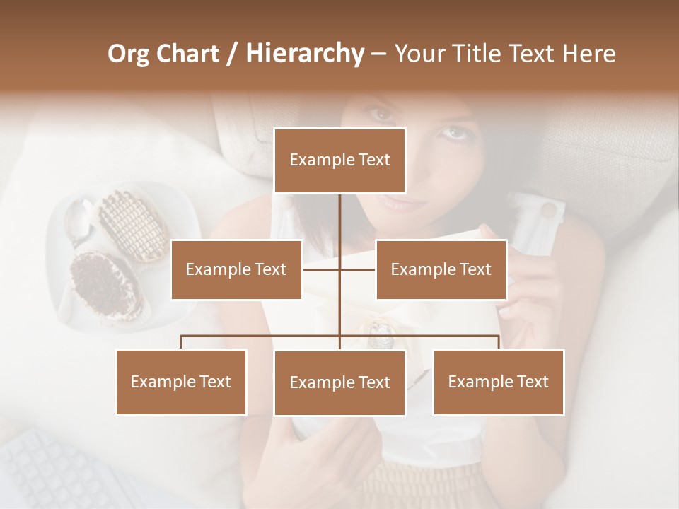Tasty Attractive Caucasian PowerPoint Template