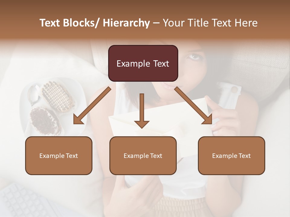 Tasty Attractive Caucasian PowerPoint Template