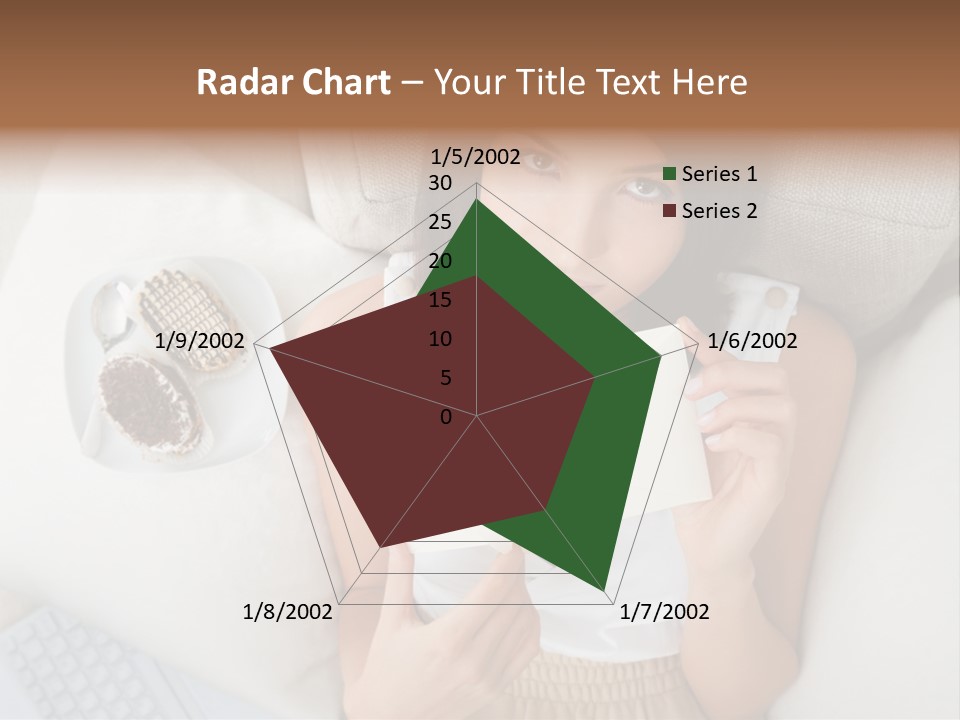 Tasty Attractive Caucasian PowerPoint Template