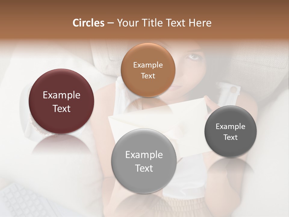 Tasty Attractive Caucasian PowerPoint Template