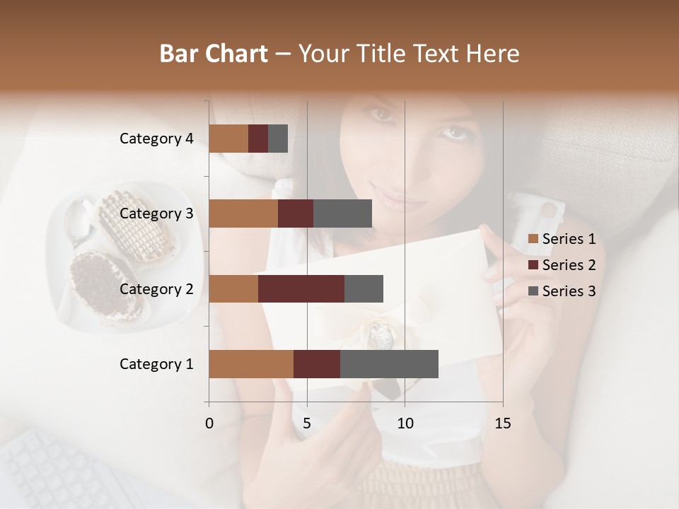 Tasty Attractive Caucasian PowerPoint Template