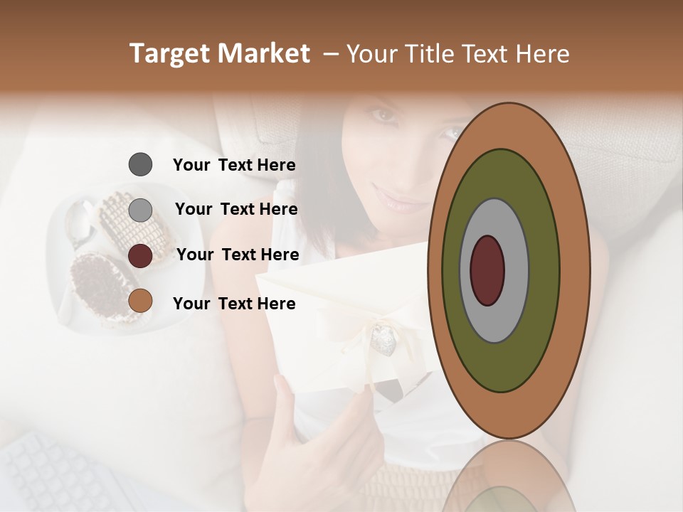 Tasty Attractive Caucasian PowerPoint Template