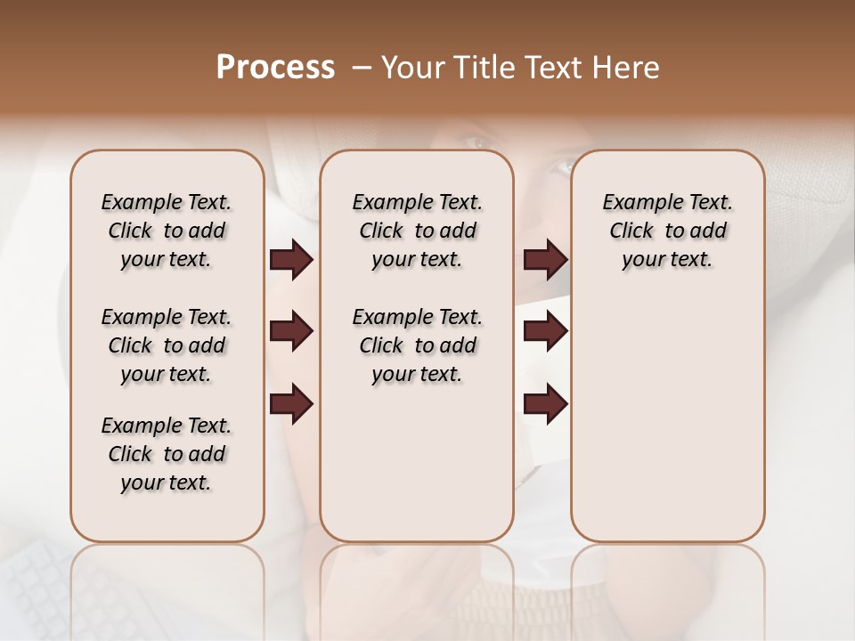 Tasty Attractive Caucasian PowerPoint Template