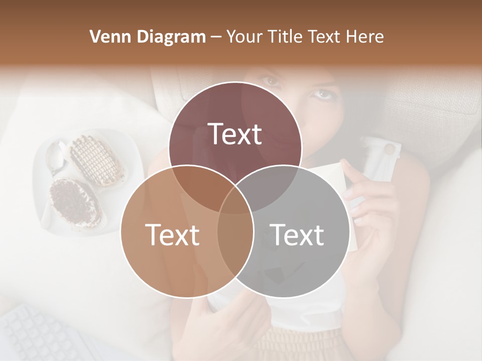 Tasty Attractive Caucasian PowerPoint Template