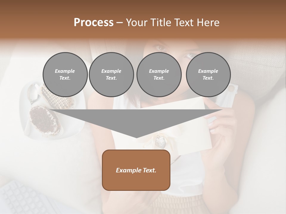 Tasty Attractive Caucasian PowerPoint Template