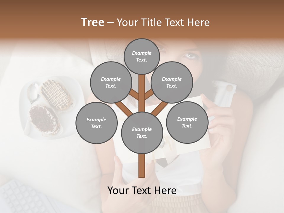 Tasty Attractive Caucasian PowerPoint Template