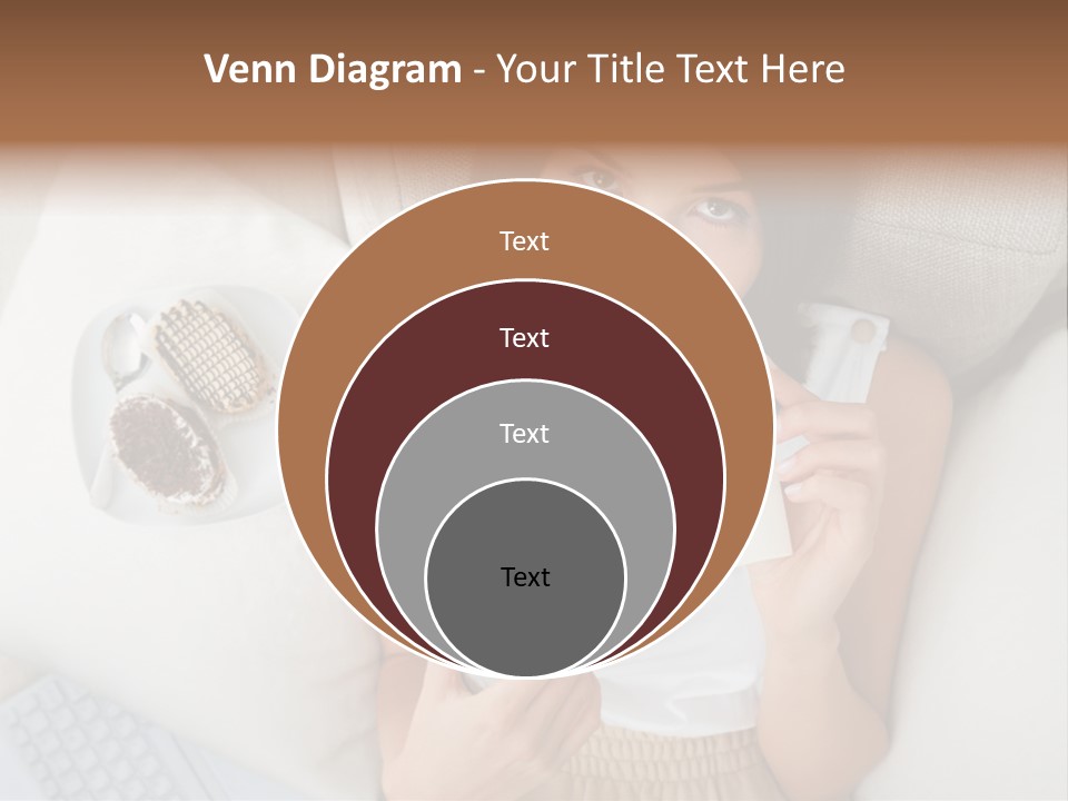 Tasty Attractive Caucasian PowerPoint Template