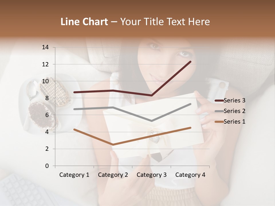 Tasty Attractive Caucasian PowerPoint Template
