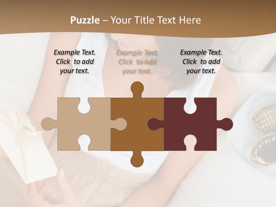 Sofa Sweet Computer PowerPoint Template